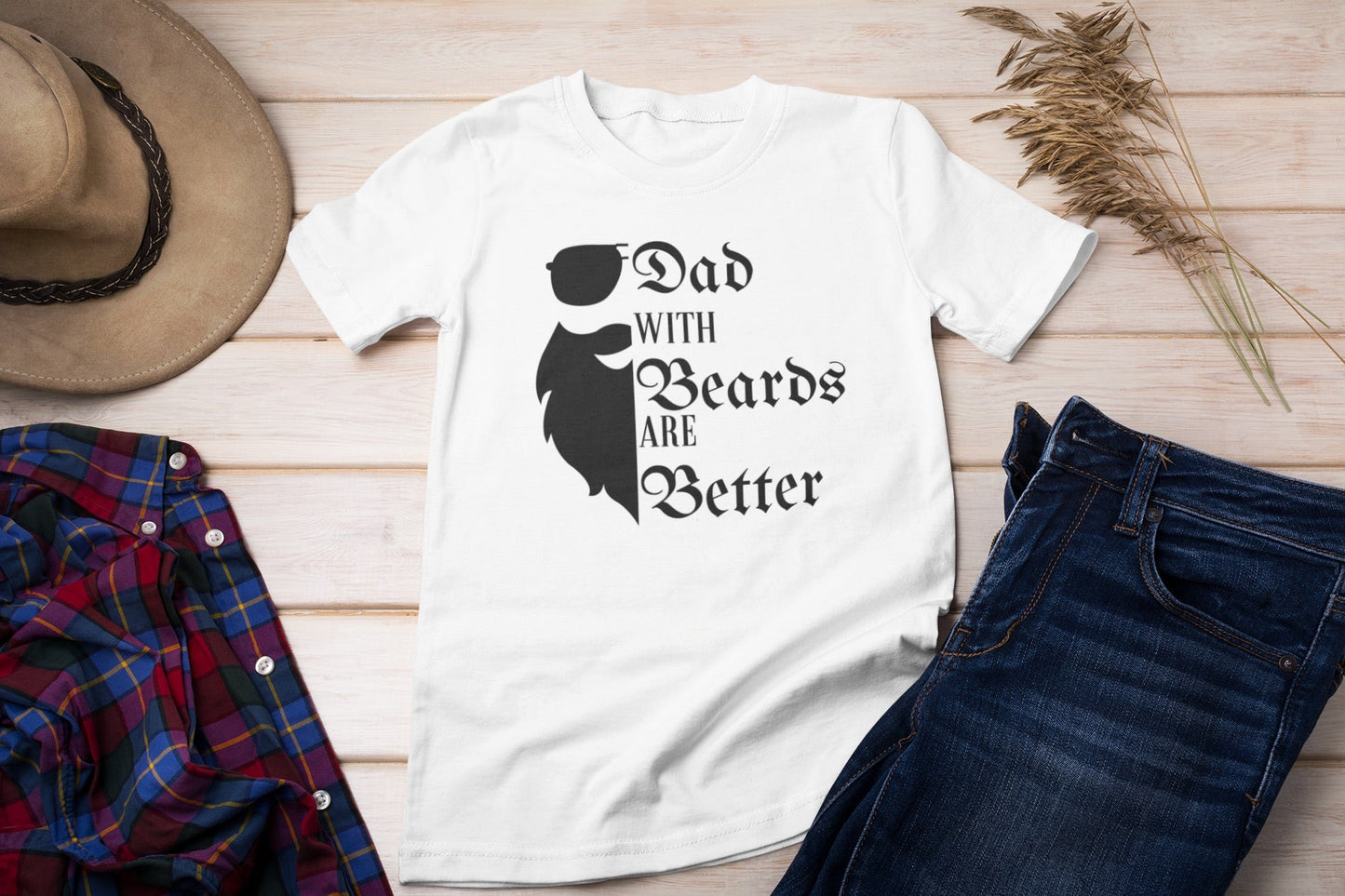 Dads with Beards T-shirt | Father's Day Gift - Three2Tango Tee's