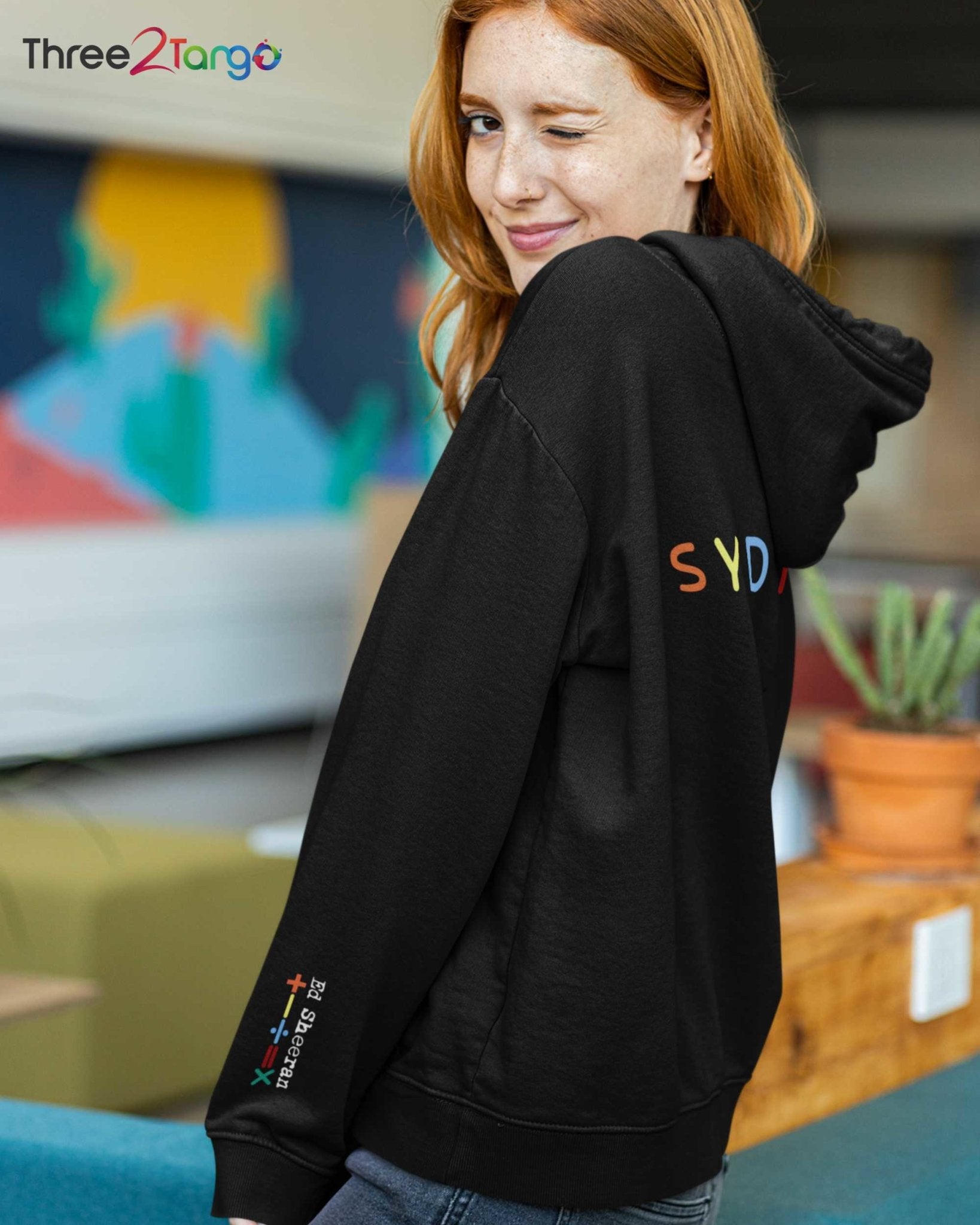 Ed Sheeran Hoodie, Australia 2023 Tour, City Names - Three2Tango Tee's