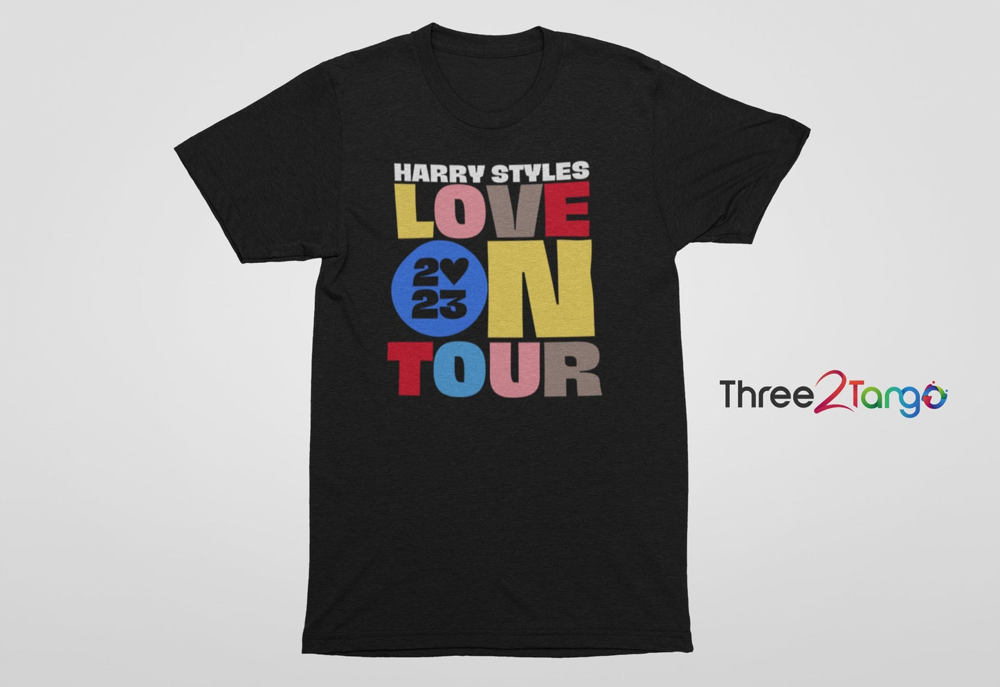 Harry Styles T-shirt, Love on Tour 2023 Australia - Three2Tango Tee's