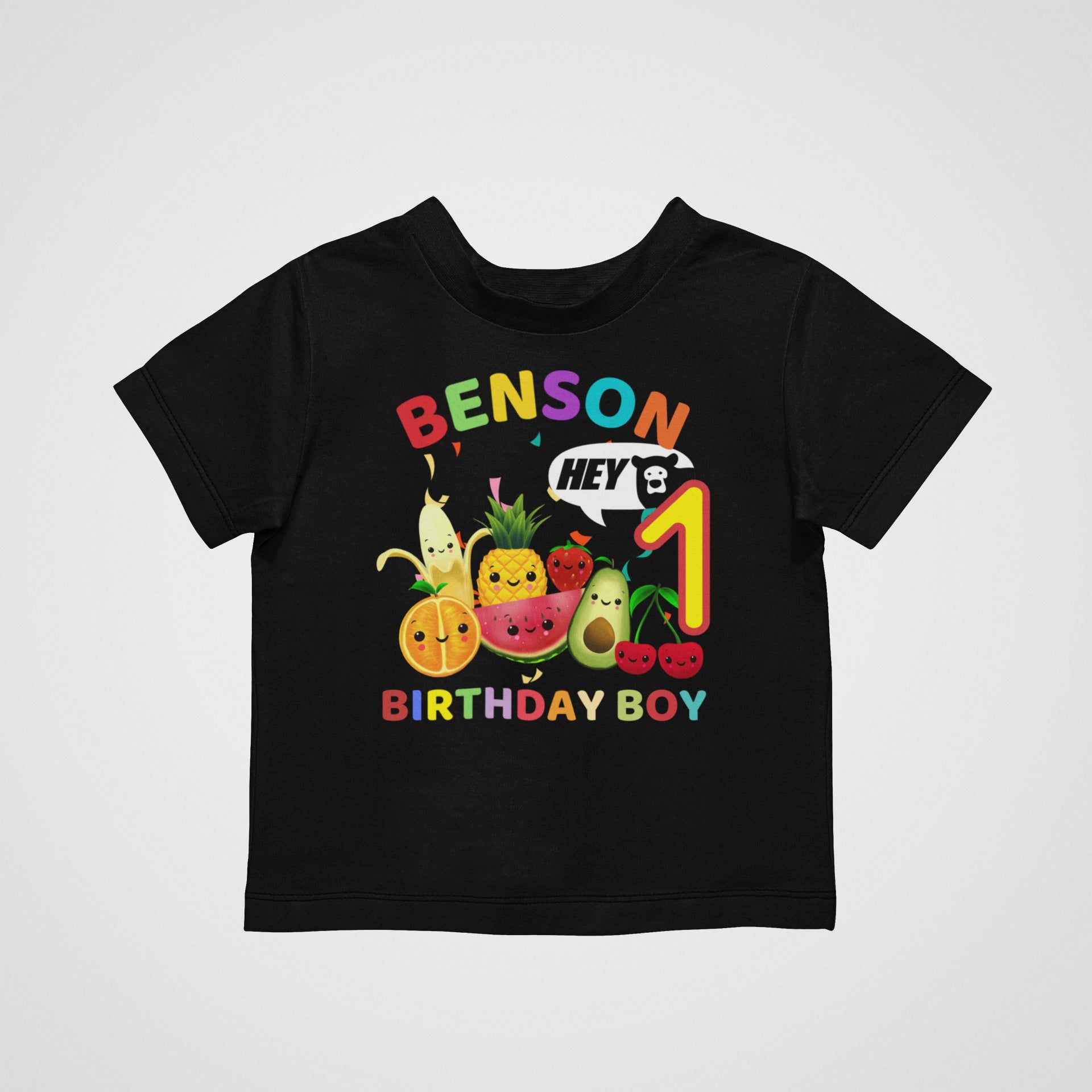 Hey, Sensory Bear Birthday T-Shirt - Three2Tango Tee's