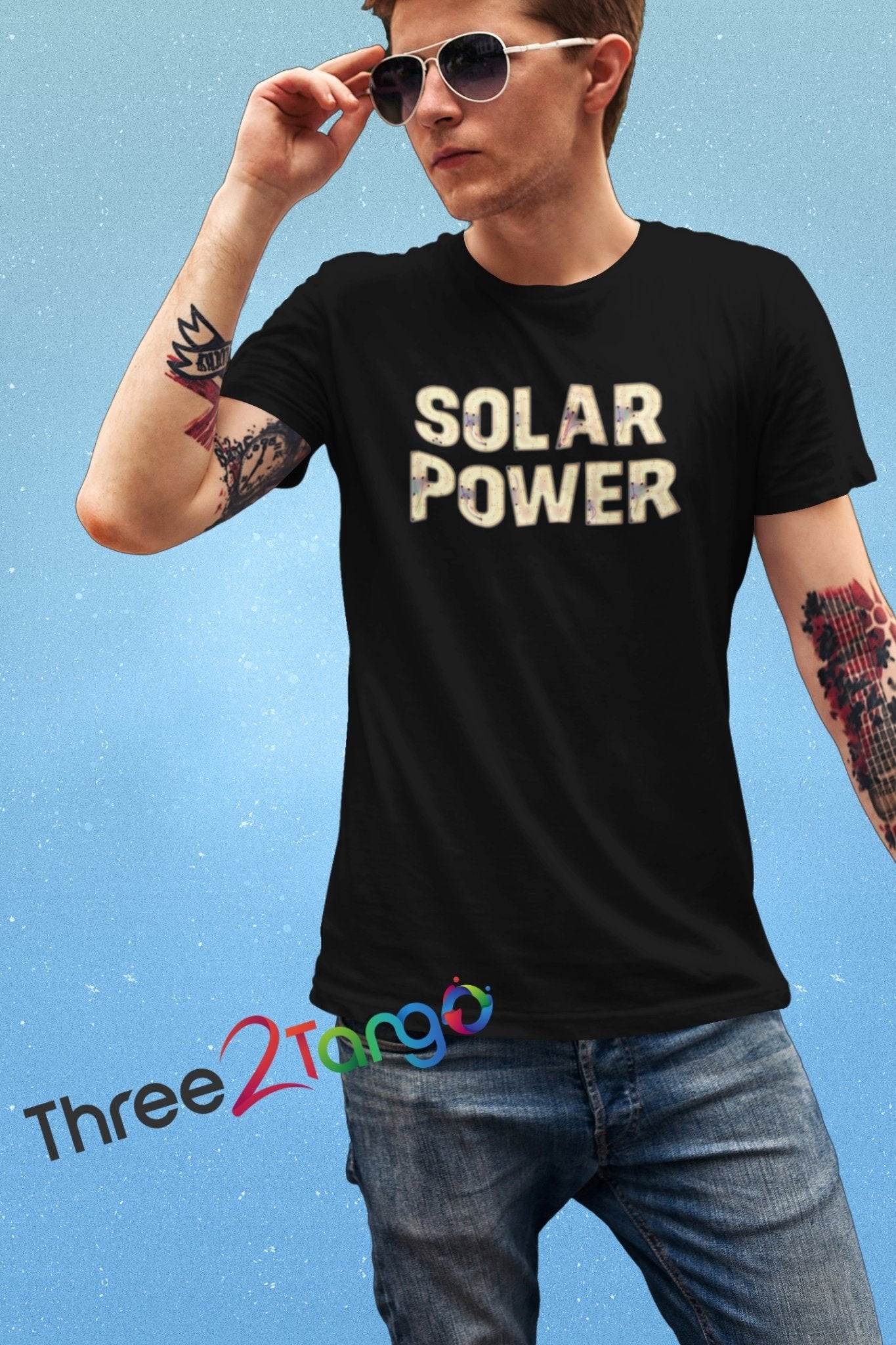 Lorde Custom T-shirt, Solar Power Australia 2023 - Three2Tango Tee's