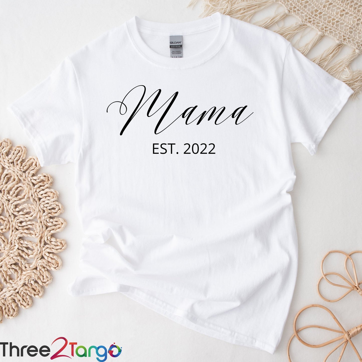 MAMA EST - Three2Tango Tee's