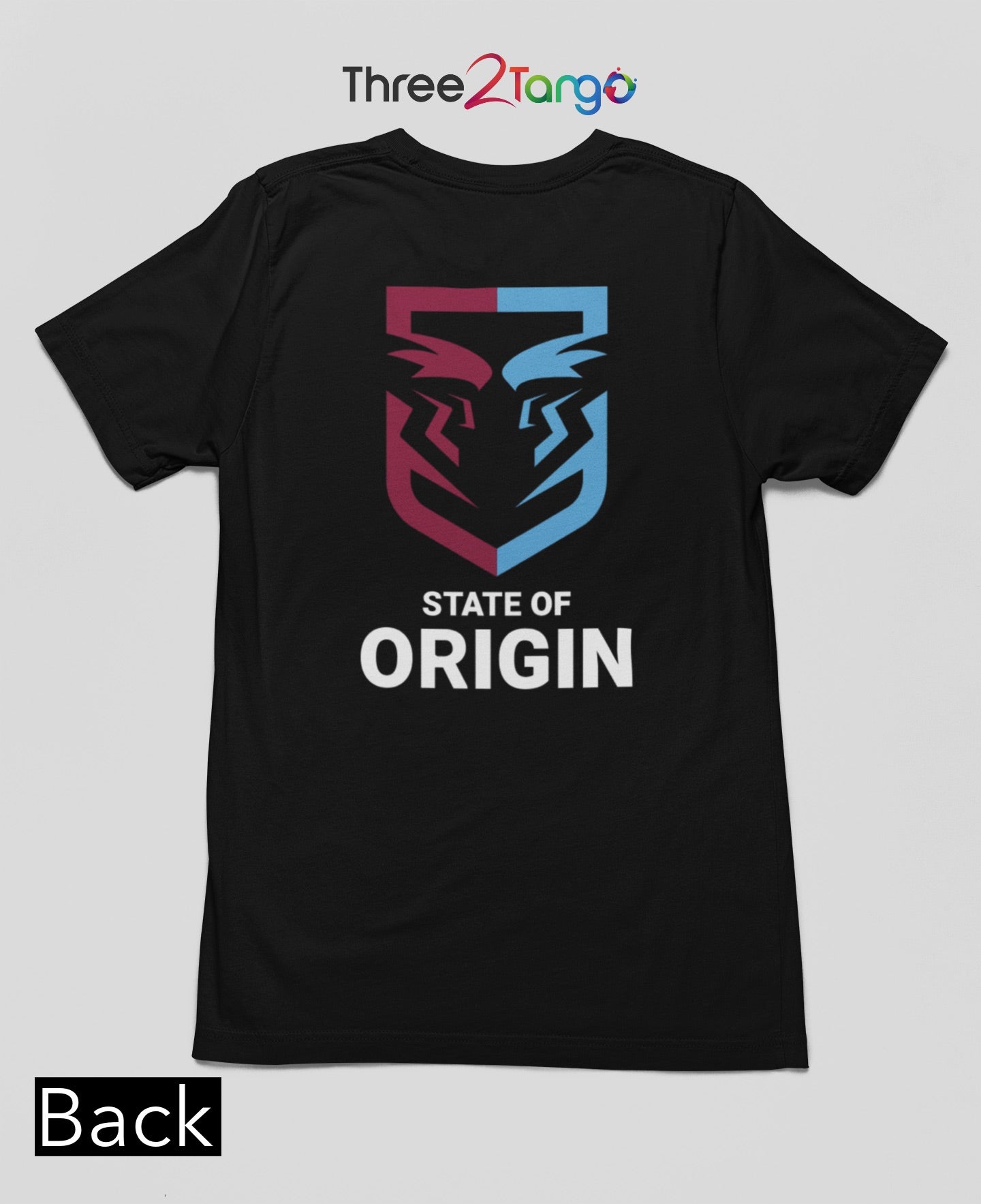 NSW Blues, State of Origin Tshirt - Three2Tango Tee's