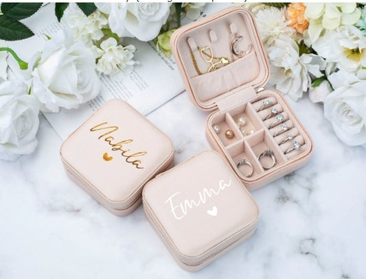 Personalized Mini Jewelry Box - Three2Tango Tee's