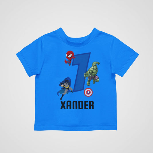 Personalized Superhero Kids T-Shirt - Three2Tango Tee's