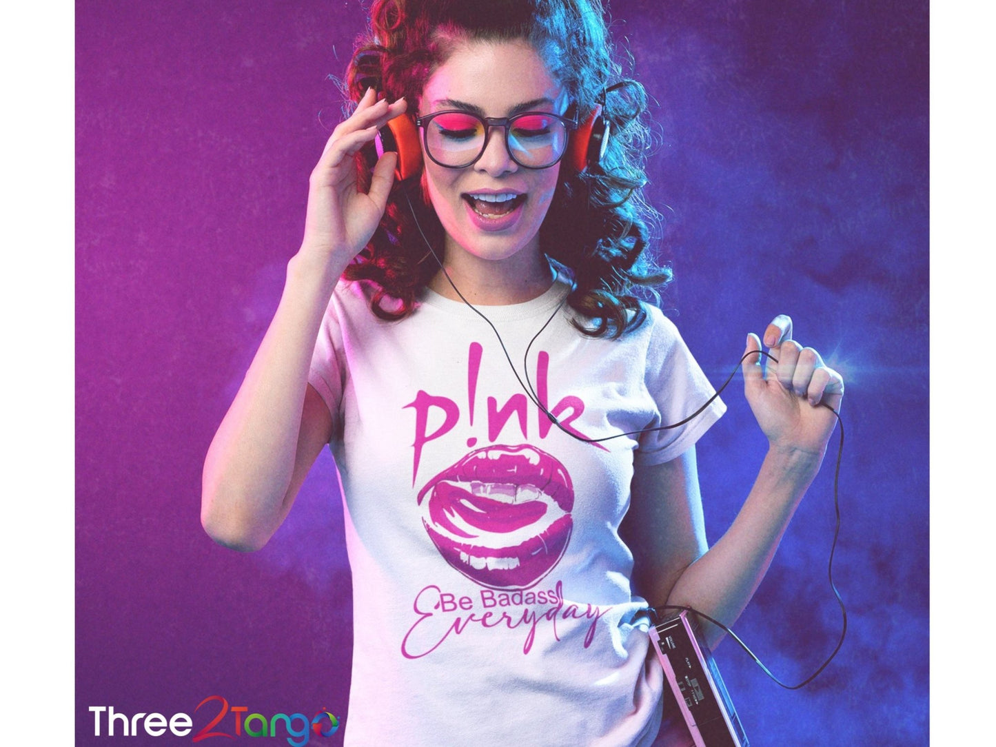 Pink Concert T-shirt - Summer Carnival 2024 Australia - Be Badass - Three2Tango Tee's