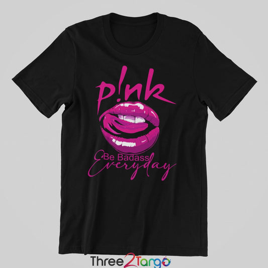Pink Concert T-shirt - Summer Carnival 2024 Australia - Be Badass - Three2Tango Tee's