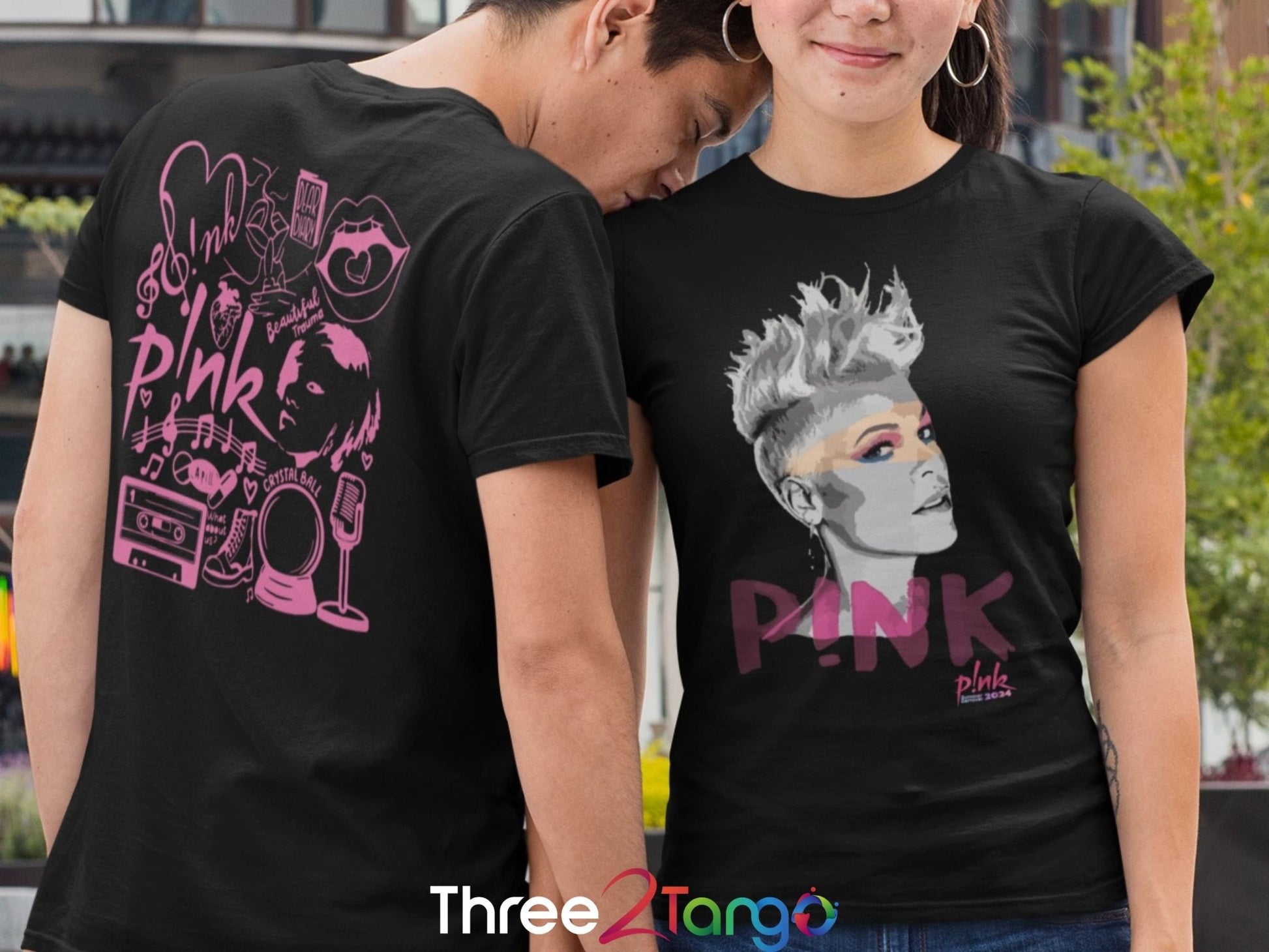 shirts for pink concert