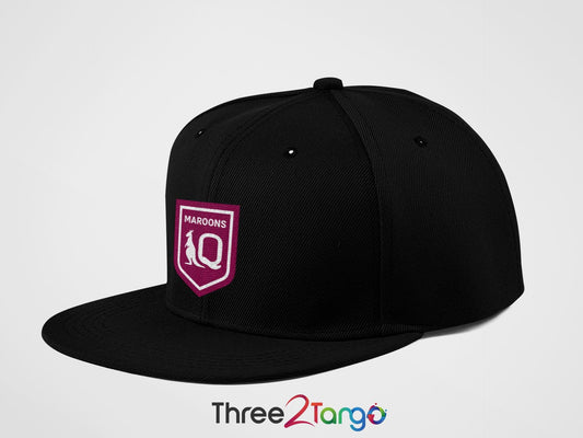 QLD Maroons NRL 2023 - Baseball Cap - Three2Tango Tee's
