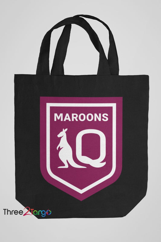 QLD Maroons NRL 2023 - Tote Bag - Three2Tango Tee's