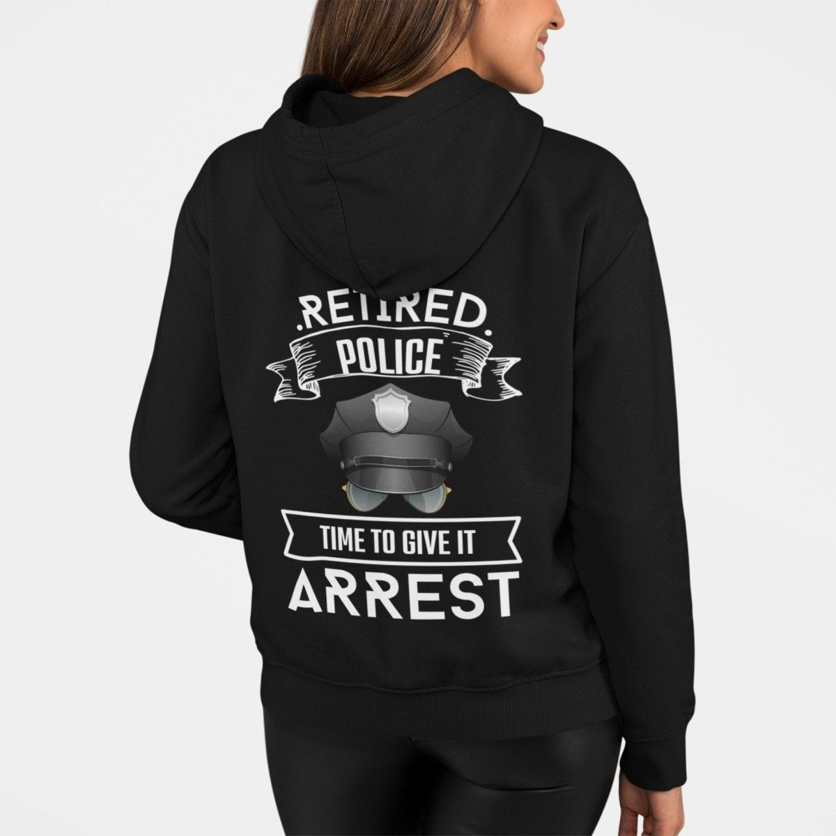 Retired Police - Unisex Hoodie - Three2Tango Tees