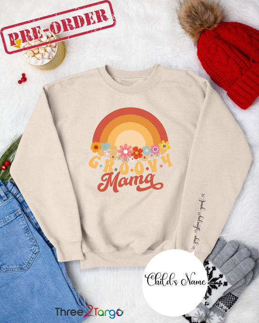 Retro Groovy Mama | Mother's Day - Three2Tango Tee's