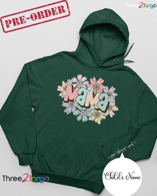 Retro Mama Sweatshirt and Hoodie| Mother's Day Pre-Order - Three2Tango Tee's