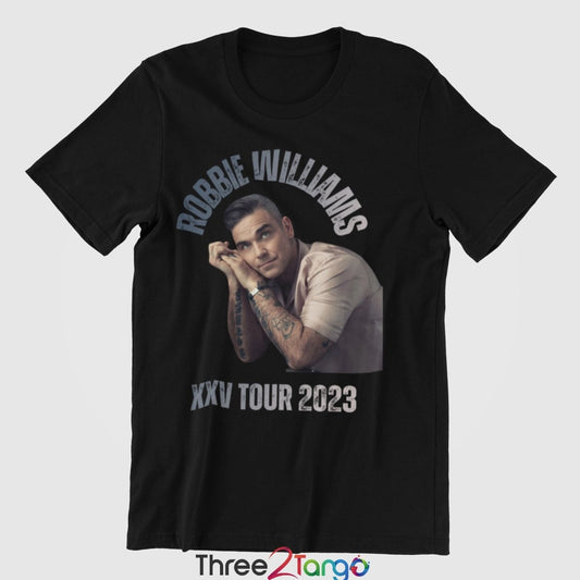Robbie's Reflective - XXV Tour 2023 Tee T-Shirt - Three2Tango Tees