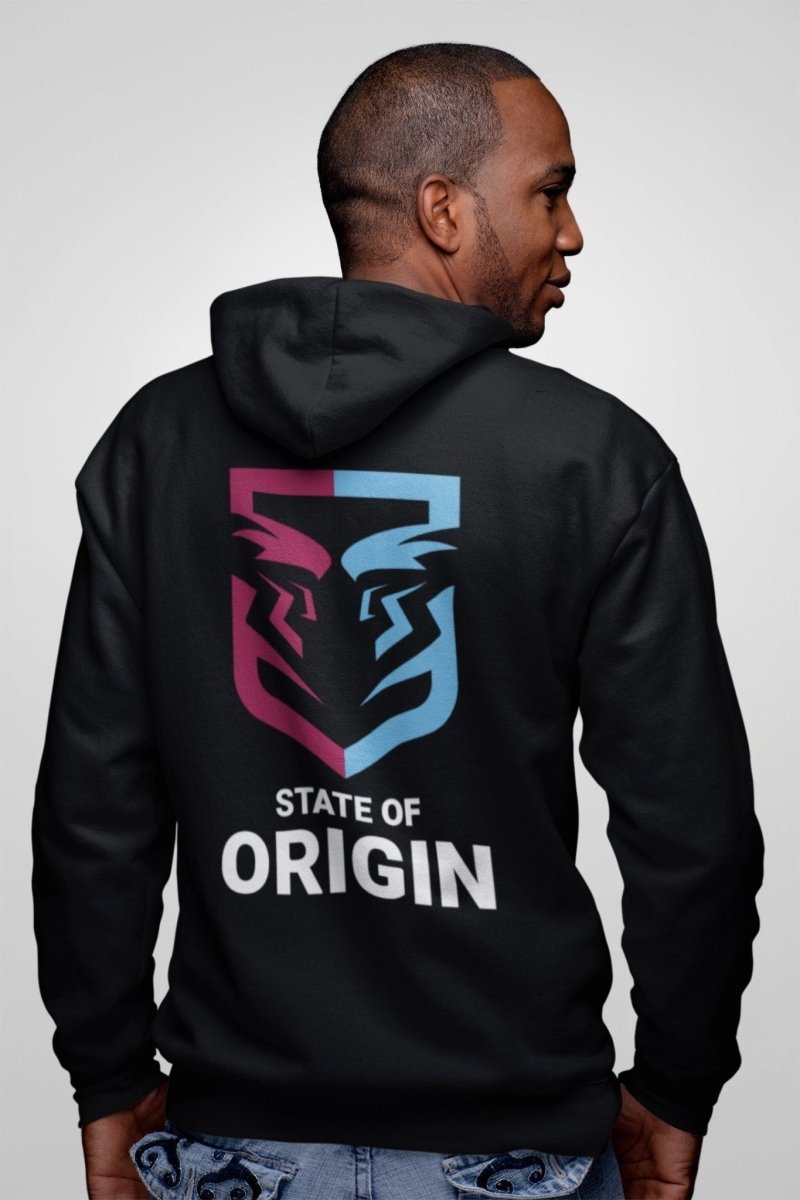 State of Origin Champions 2023 Hoodie - Queensland Maroons - Three2Tango Tees