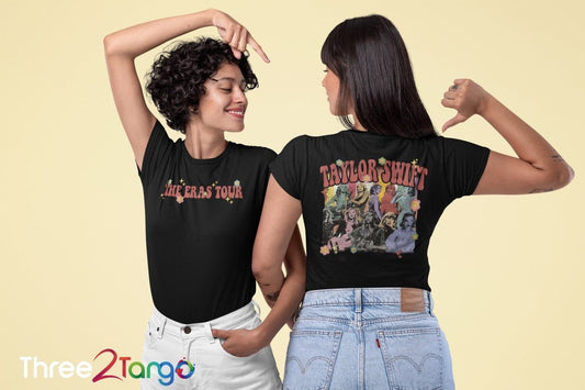 Taylor Swift Concert T-shirt - Retro Pop - Three2Tango Tees