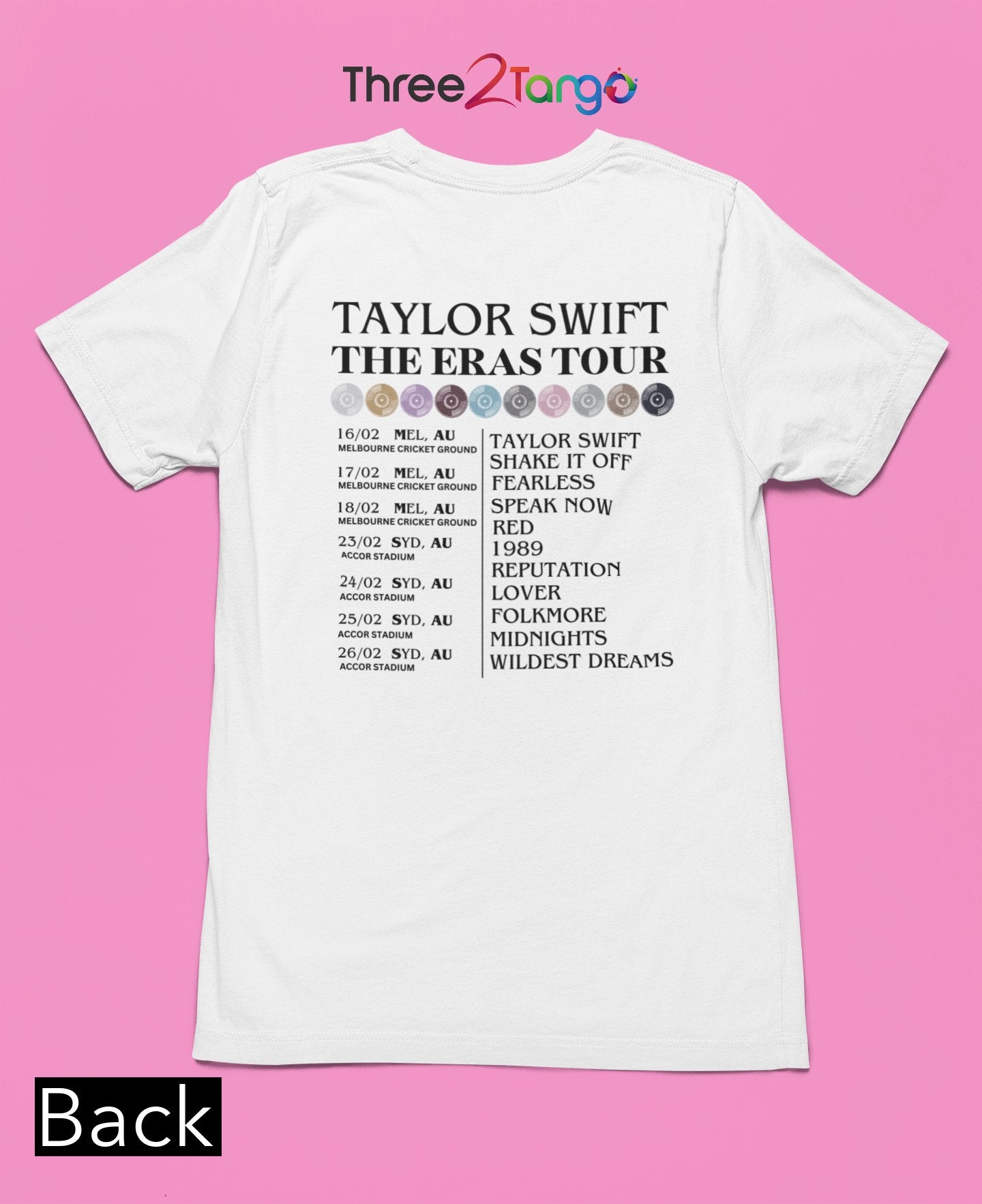 Taylor Swift Concert T-shirt - Swiftie Magic - Three2Tango Tee's