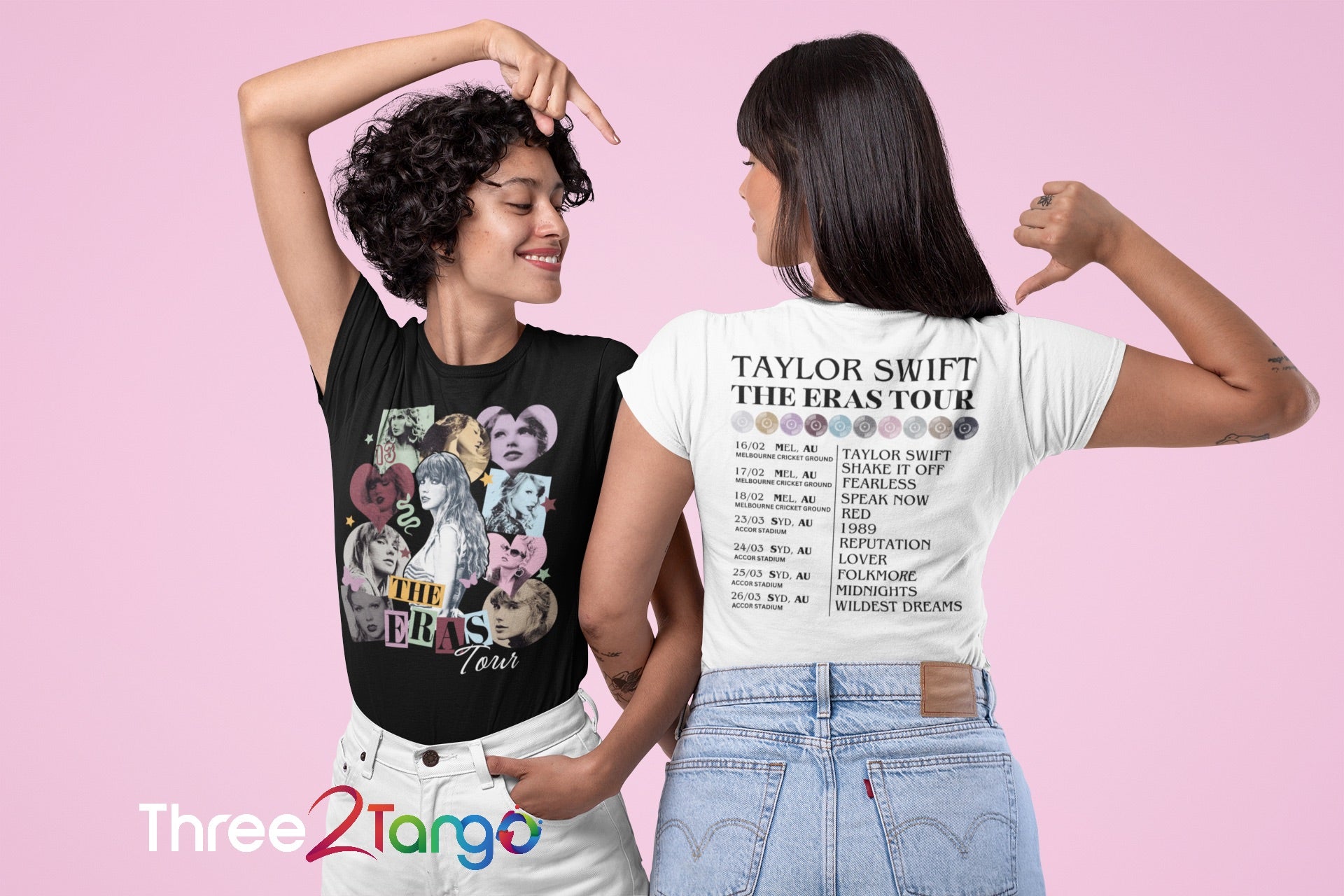Taylor Swift - The Eras Tour Australia - Three2Tango Tee's