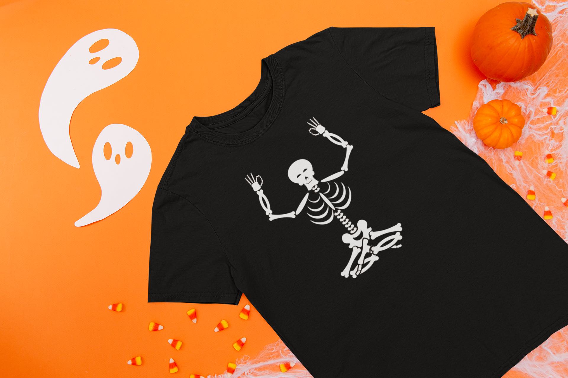 Yoga Skeleton Halloween T-shirt - Three2Tango Tee's