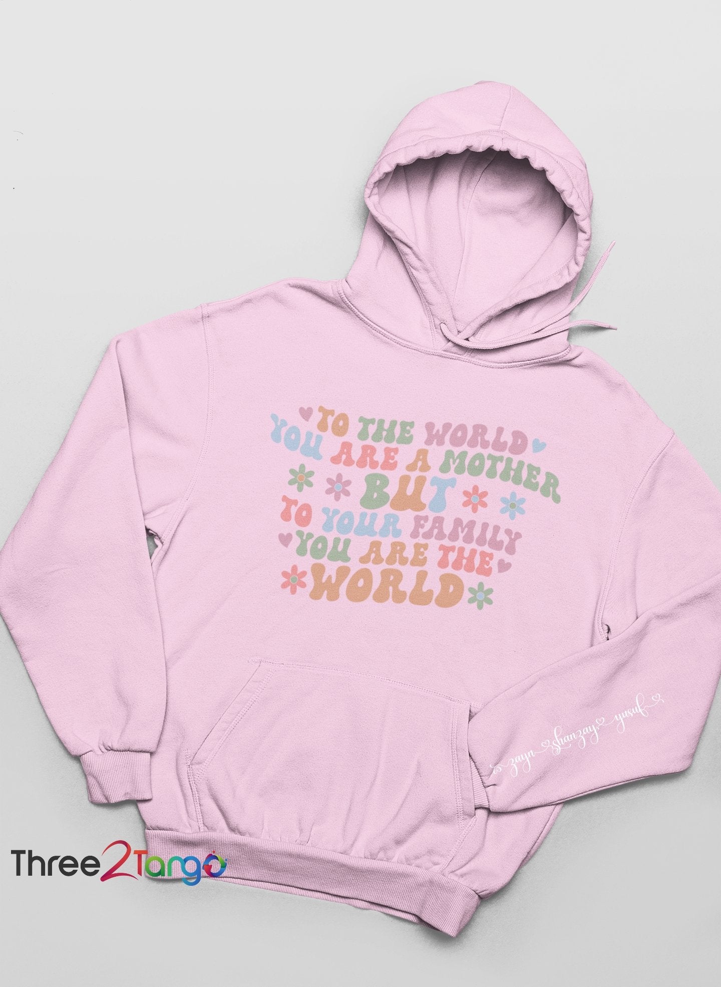 You are my world Mama Sweatshirt and Hoodie| Mother's Day Pre-Order - Three2Tango Tee's